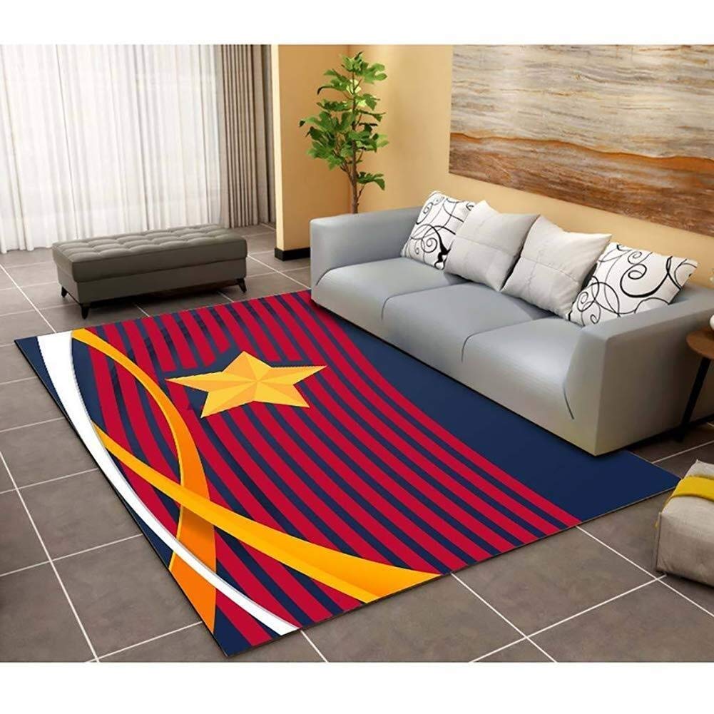 Non-Slip Washable Area Rugs for Living Room, Bedroom & Kitchen - Soft Play Mat & Learning Carpet for Kids, Anti-Skid Bedside Rug - Perfect for Home Decor, Nursery, Playroom & High-Traffic Areas