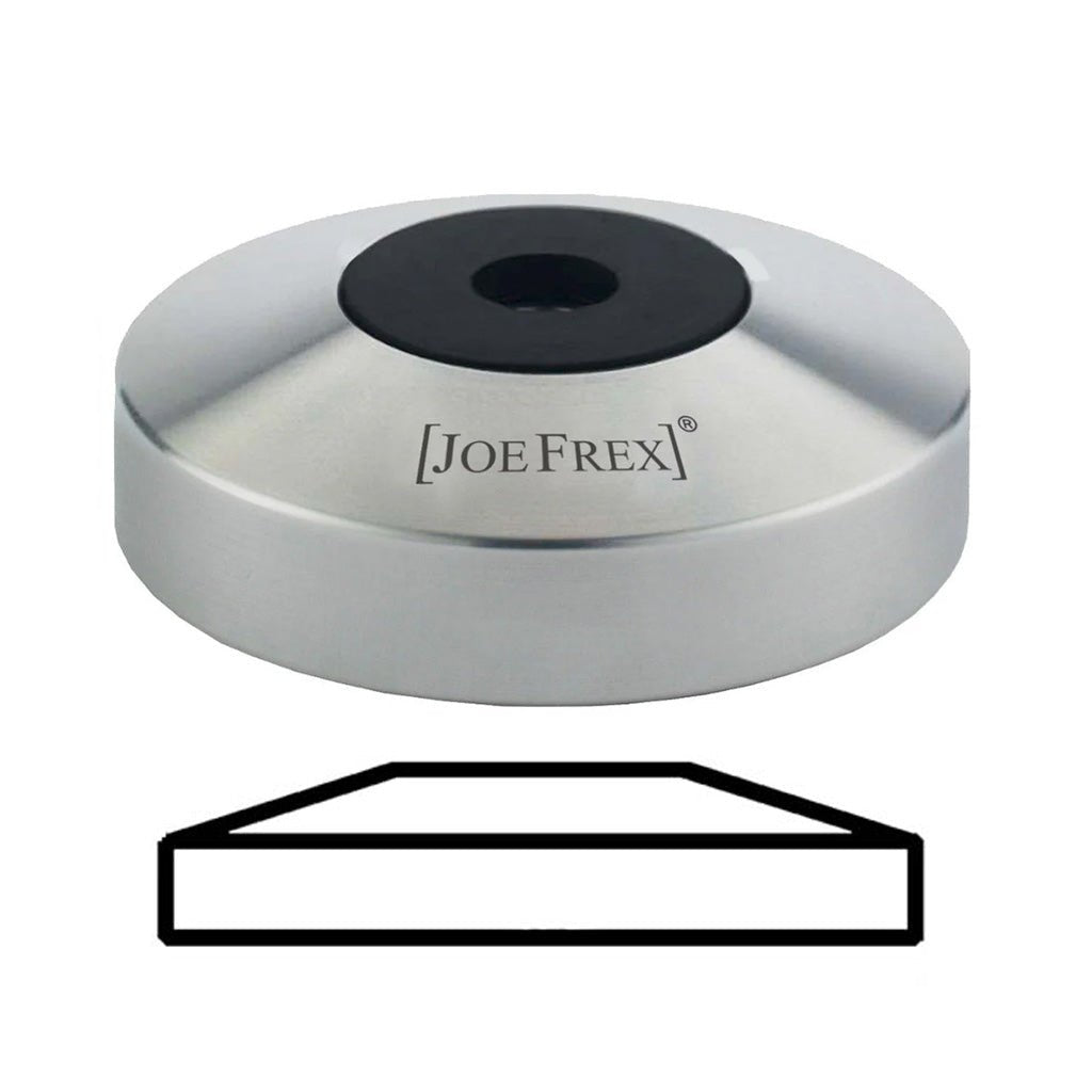 Joe Frex Flat Tamper Base - 58mm Coffee Tamper for Espresso Machines | Perfect for Baristas & Home Brewing | Durable Stainless Steel Coffee Press Tool for Professional & Home Use