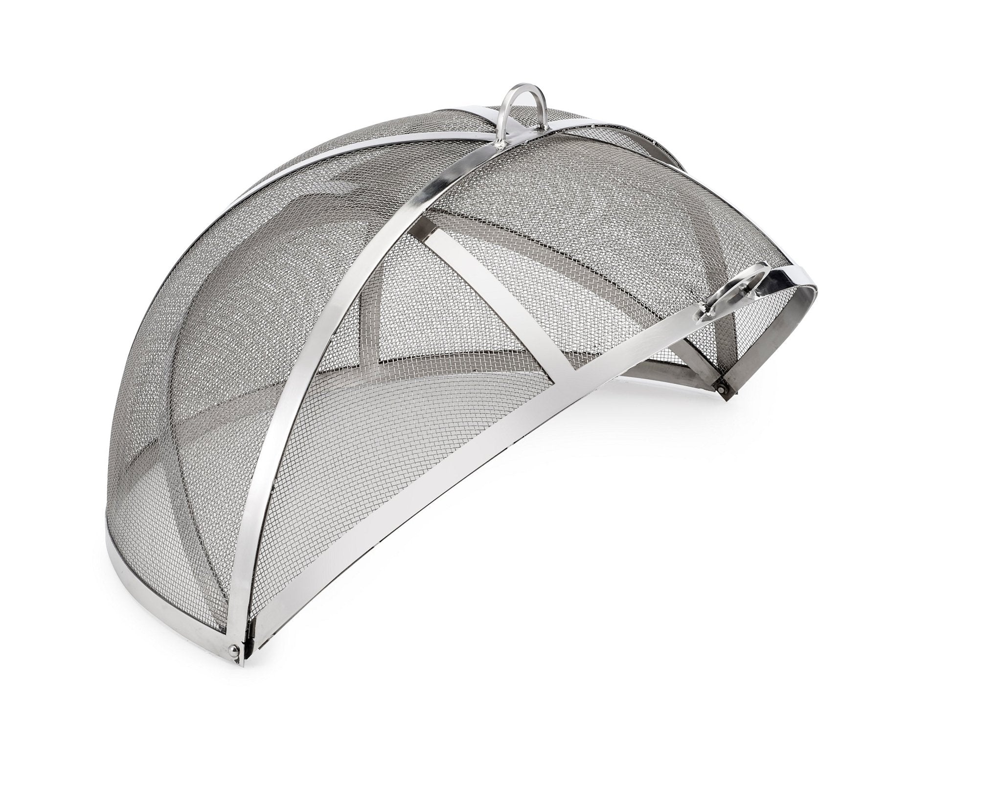 20-Pack Small Stainless Steel Spark Screens with Lifter - Fireplace Accessories for Wood Stove, Fire Pit & Camping Safety