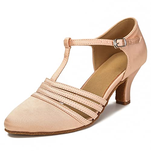 Nude-2.5 Inch Heel
