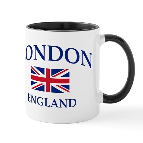 White/Black Inside - London Mug