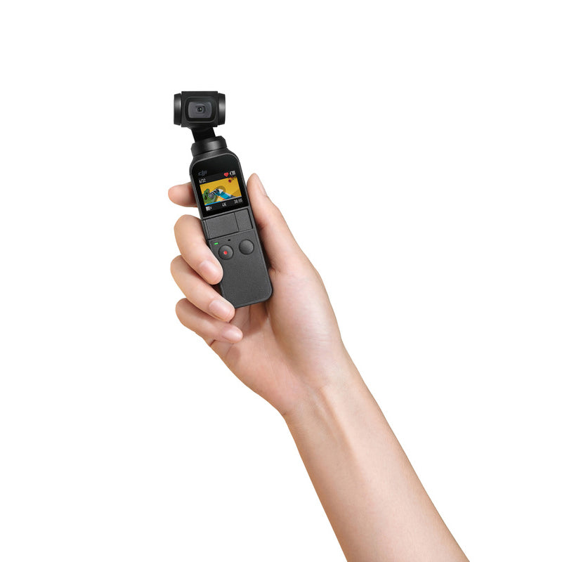 DJI Osmo Pocket 3K Handheld Gimbal Stabilizer - 4K Video Camera for Vlogging, Travel & Action Shots | Compact Portable Stabilized Camera for YouTube, TikTok & Social Media Content Creation