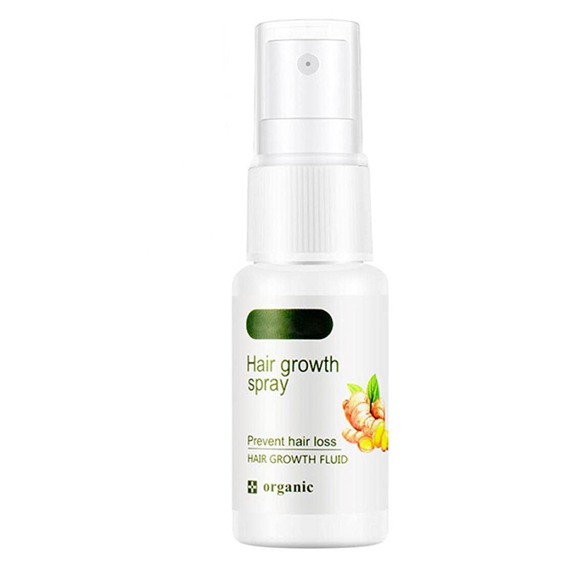 **Wild Growth Hair Serum Spray - 20ML Ginger Oil for Hair Loss Treatment & Hair Growth Accelerator - Natural Hair Care for Thicker, Longer Hair - Perfect for Daily Use & Scalp Massage**