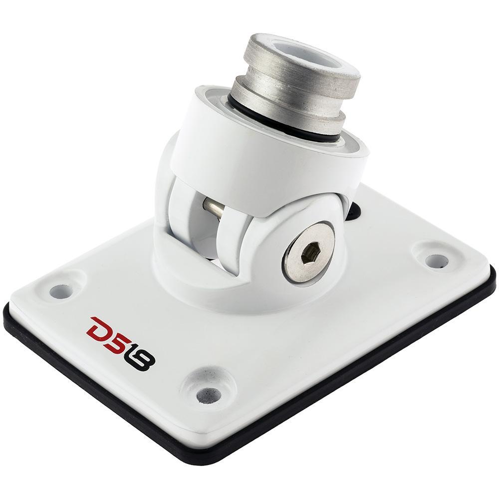 Universal Flat Mount for All Elements & Marine Applications - Heavy Duty Stainless Steel Bracket Set of 2 - Perfect for Boat Accessories, RV Fixtures & Outdoor Equipment Installation