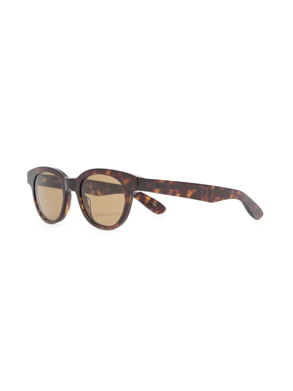 Alexander McQueen Beige Sunglasses for Women - Luxury Designer Shades for Fashion & Outdoor Activities