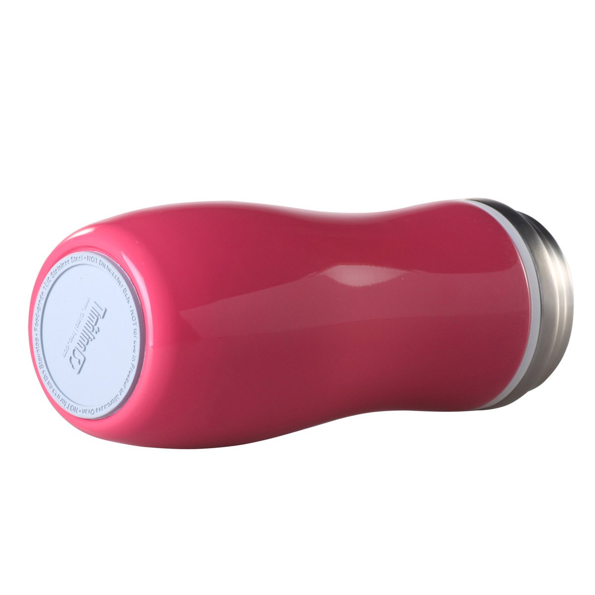 Timolino 12oz Stainless Steel Vacuum Insulated Travel Mug - Candy Pink | Leak Proof Coffee Thermos for Commuting, Office & Outdoor Activities