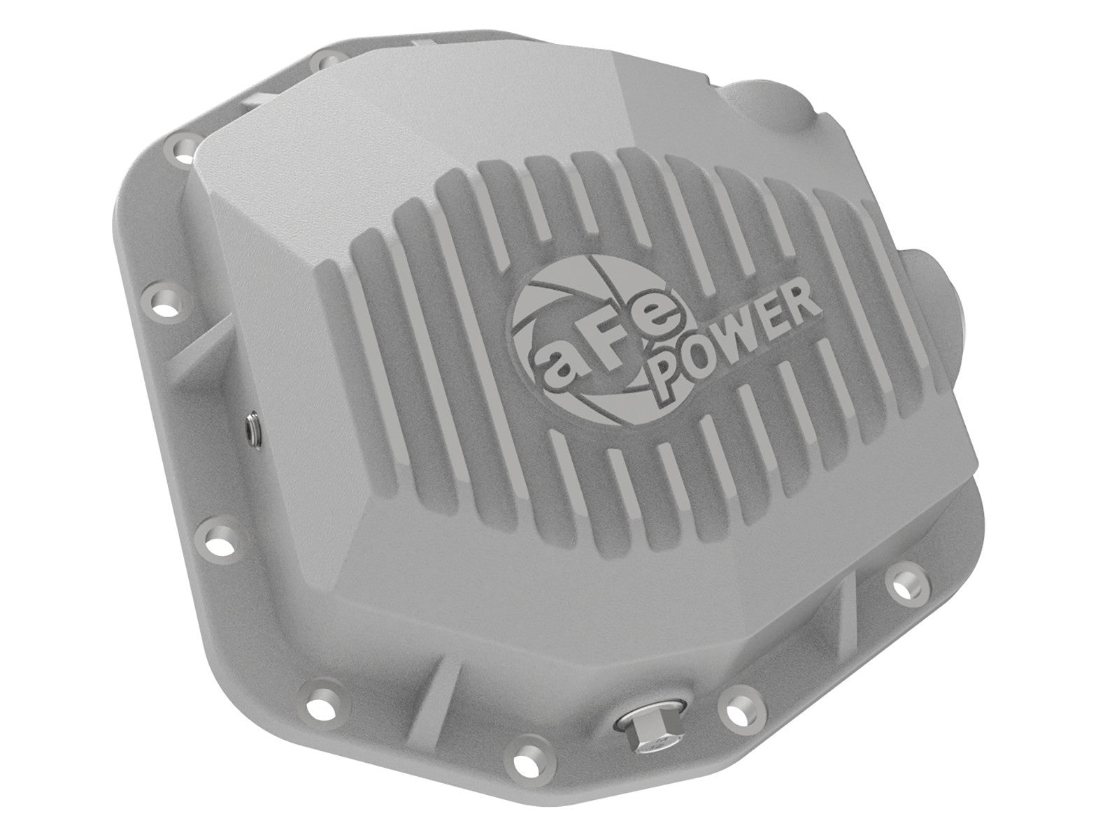 2021-2022 Ford Bronco aFe Street Series Rear Differential Cover - Raw Finish with Machined Fins | Heavy-Duty Protection for Off-Road & Performance Driving