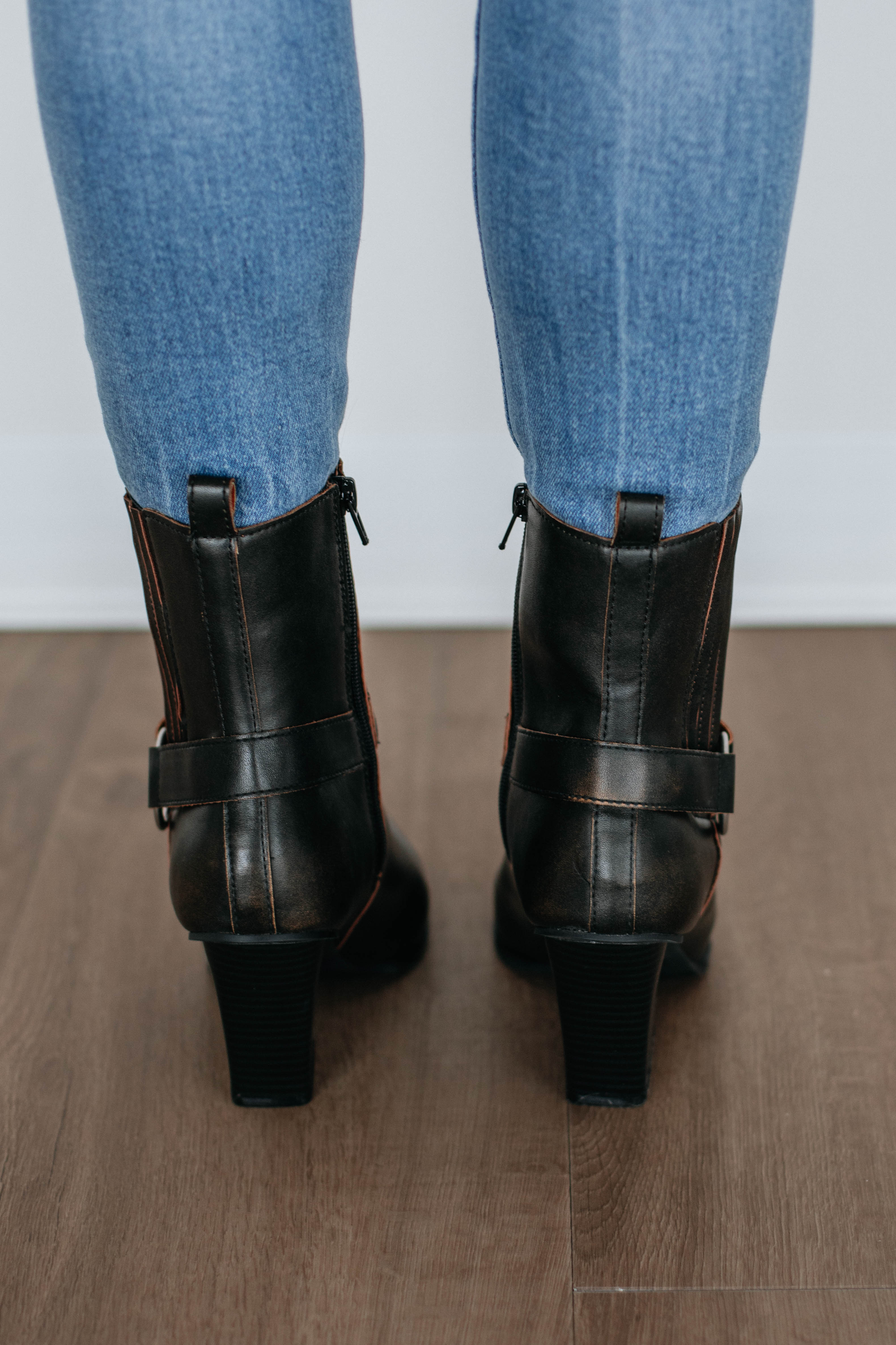 Reckless Attitude Boots in Espresso - Stylish Leather Ankle Boots for Women | Perfect for Casual Outfits, Night Out & Fall Fashion