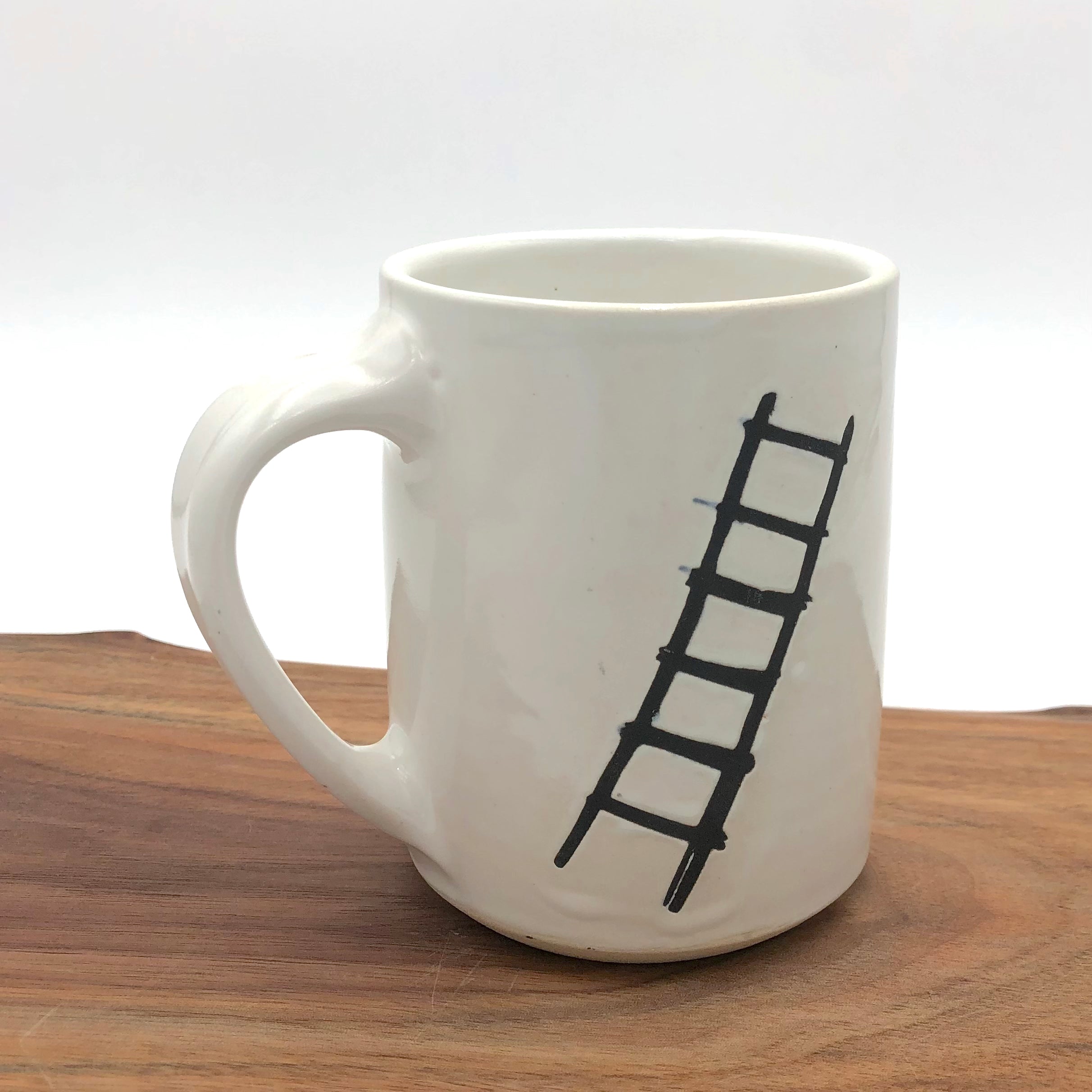 Cathy Broski Large Silhouette Coffee Mug - 16oz Ceramic Cup with Assorted Designs - Perfect for Home, Office & Gifts