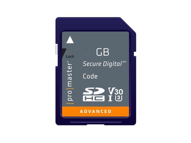 Promaster Advanced 8GB SDHC Memory Card - High Speed Class 10 for Digital Cameras, DSLR, Action Cameras & Video Recording