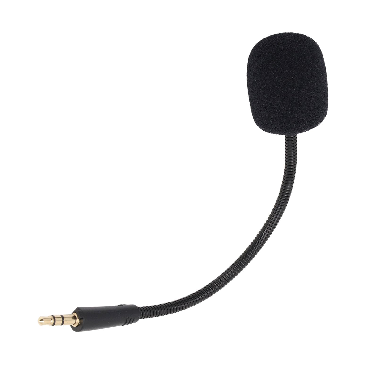 Barracuda X Replacement Gaming Microphone - 3.5mm Gold Plated Detachable Noise Cancelling Boom Mic with Foam Windscreen | Perfect for Streaming, Online Gaming & Voice Chat Accessories