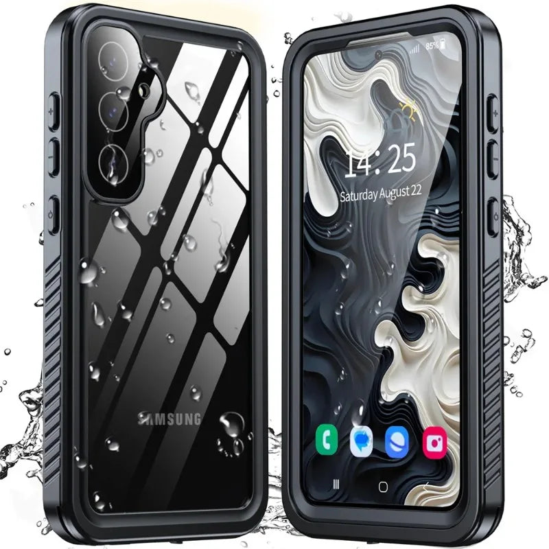 Samsung Galaxy S25 Plus Waterproof Case IP68 Certified - Underwater Protection for Swimming, Snorkeling & Beach Activities