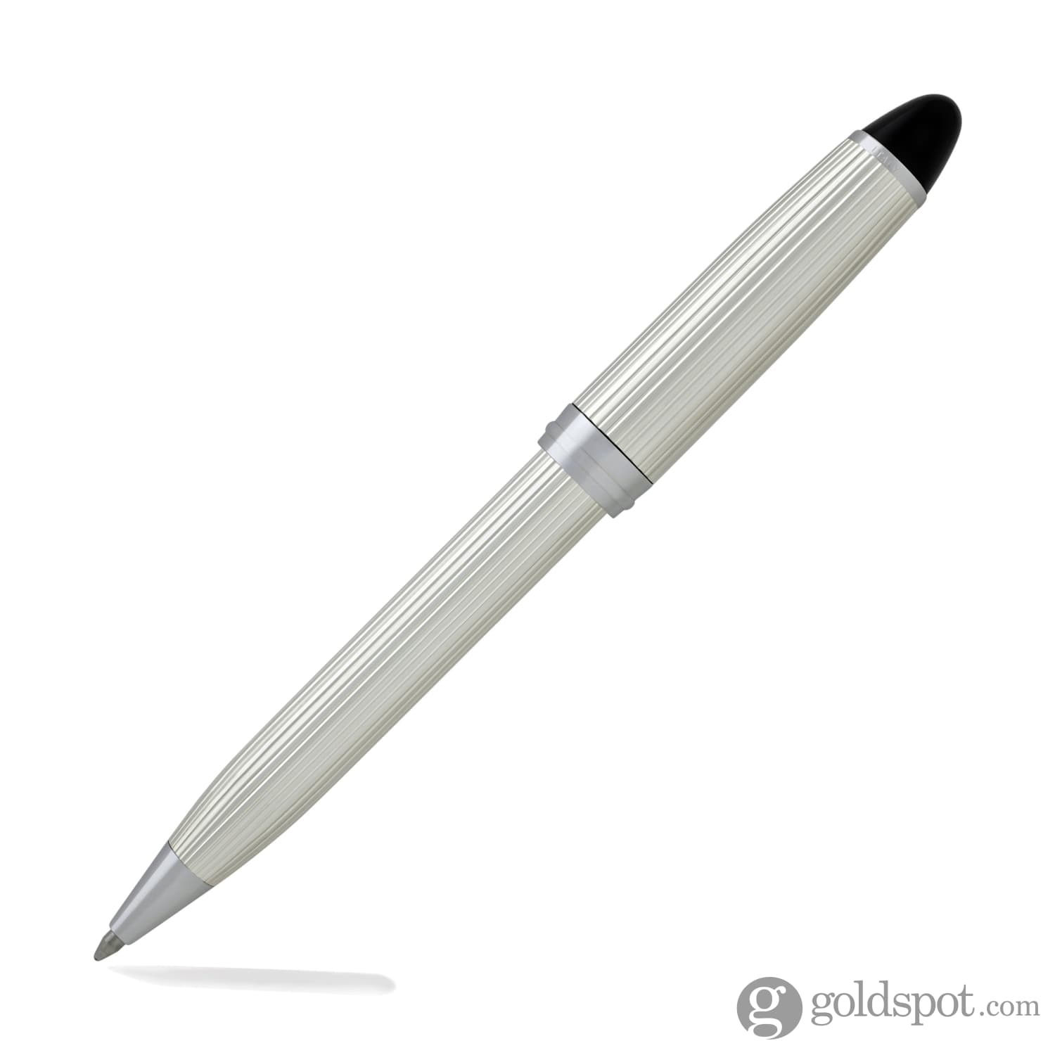 Aurora Ipsilon Sterling Silver Ballpoint Pen - Premium Writing Instrument for Business, Gifts & Elegant Office Use