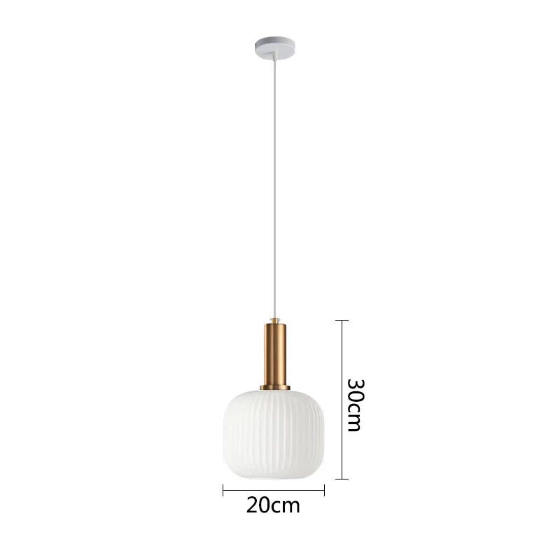 Modern Nordic Hanging LED Pendant Lights - Minimalist Ceiling Lighting for Dining Room, Kitchen Island & Bedroom Decor