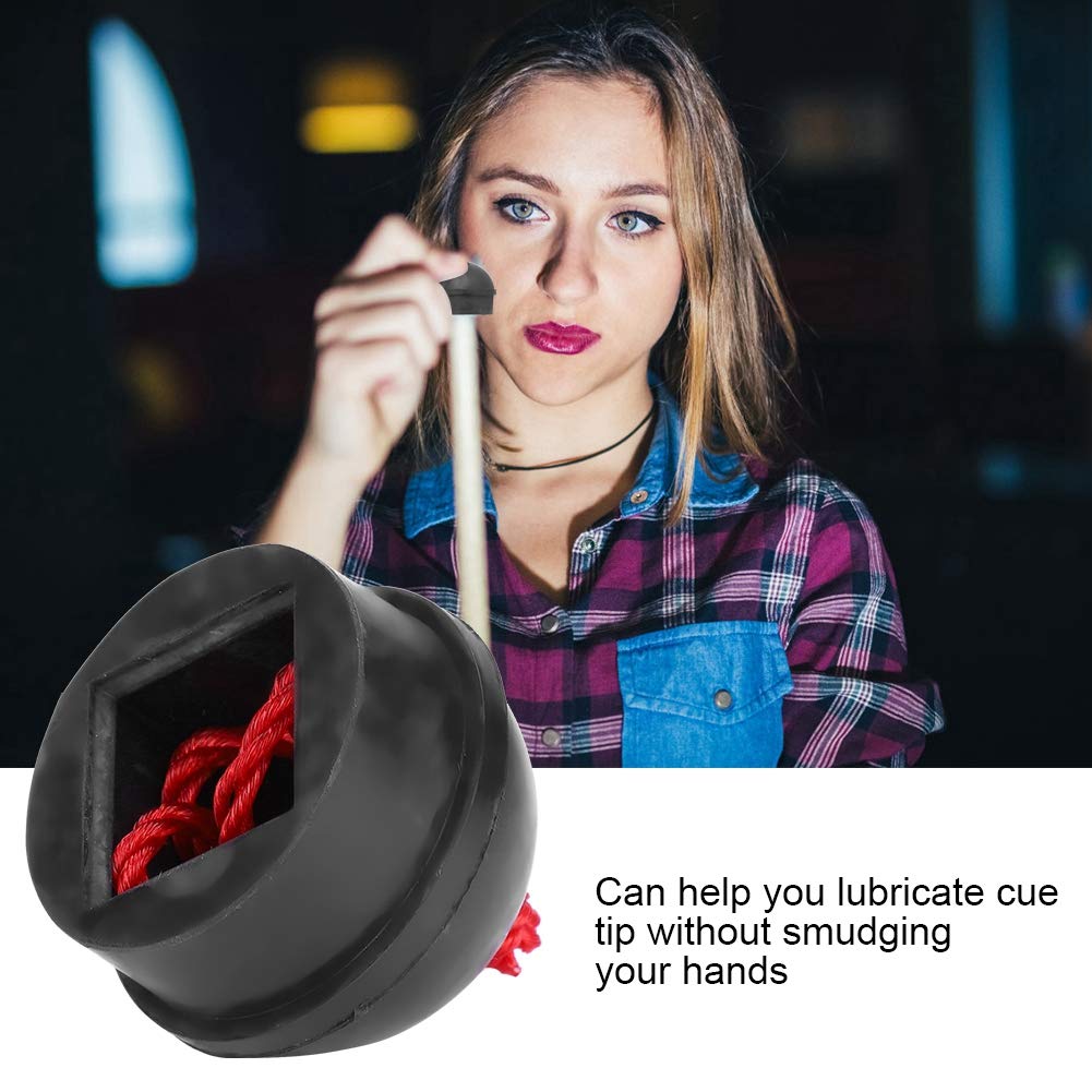 2-Pack Non-Slip Billiard Chalk Holder with Lanyard - Premium Cue Tip Chalk Case for Pool, Snooker & Billiards Accessories - Perfect for Bar, Game Room & Professional Play