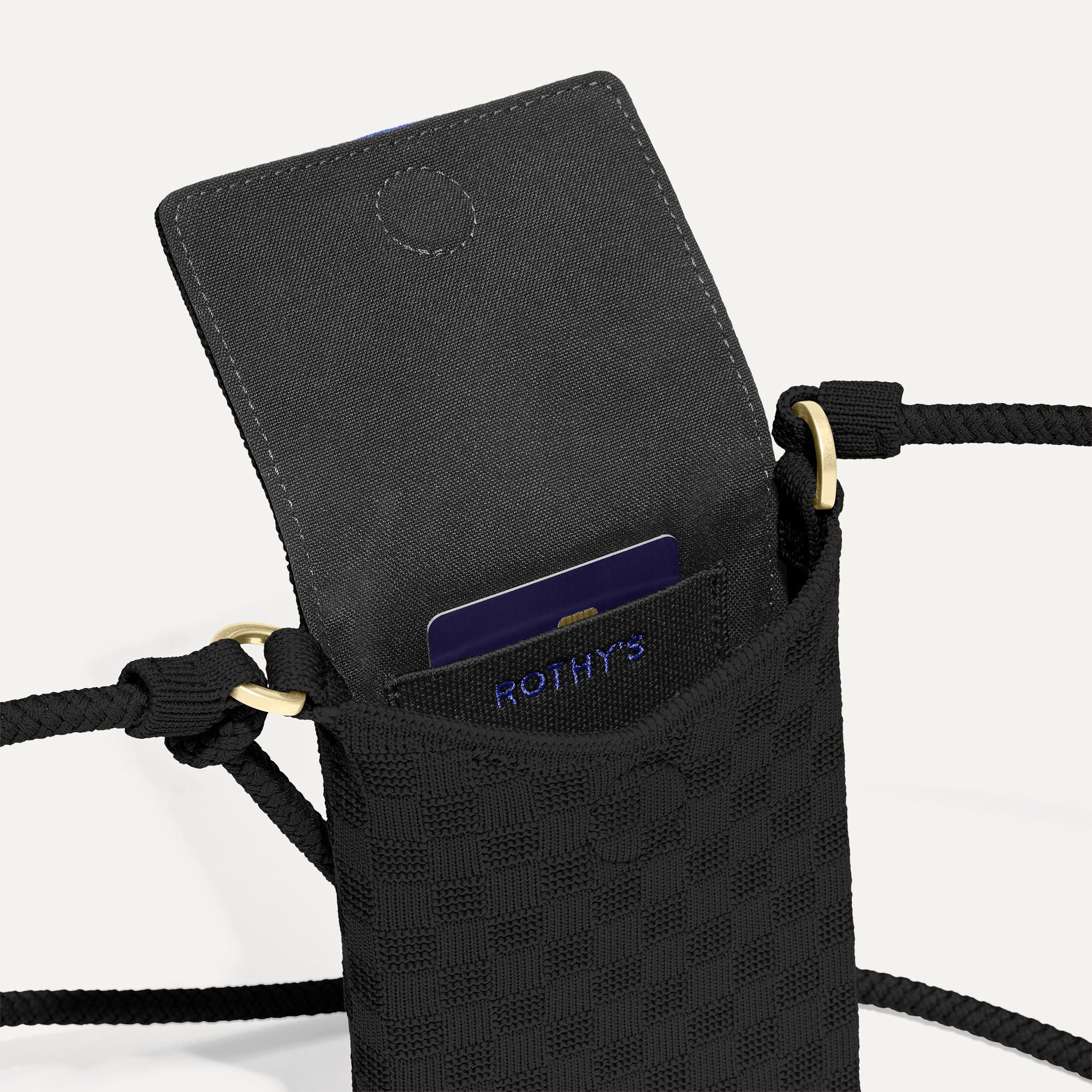 Stylish Black Sand Phone Crossbody Bag - Perfect for Travel, Shopping & Everyday Use
