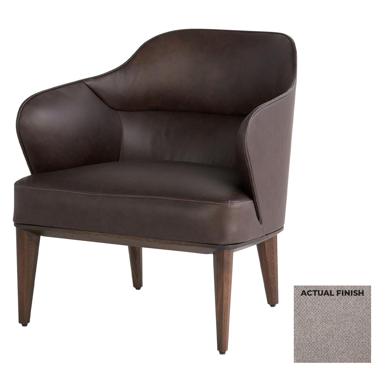 Cyan Design 11780 Agata Chair F 13226 - Medium Grey Tweed Upholstered Dining Chair for Kitchen, Dining Room & Office | Modern Comfortable Seating Solution