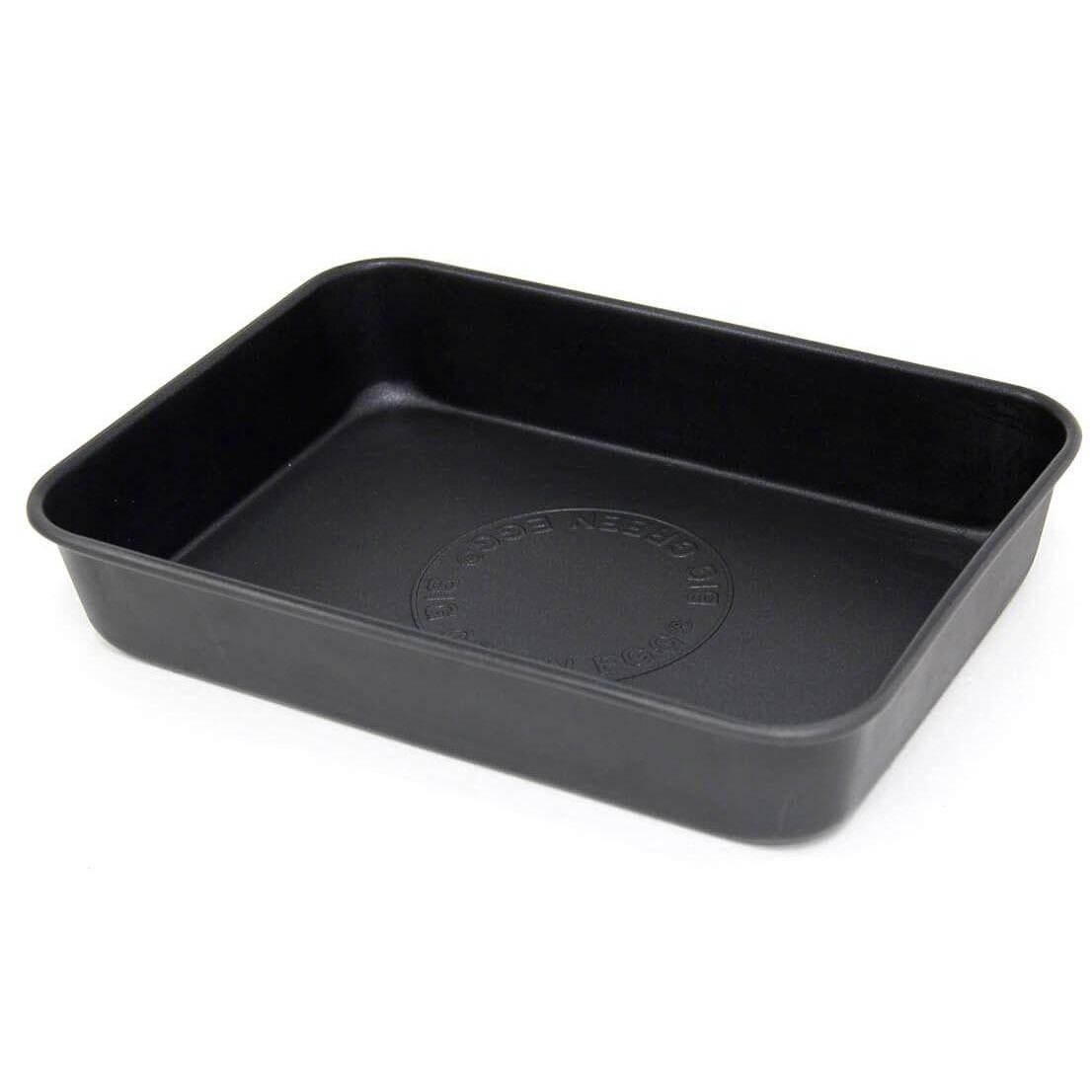 Big Green Egg Rectangular Drip Pan 117397 - Premium Grill Accessory for Smokers & BBQ - Perfect for Outdoor Cooking, Backyard Grilling, and Camping