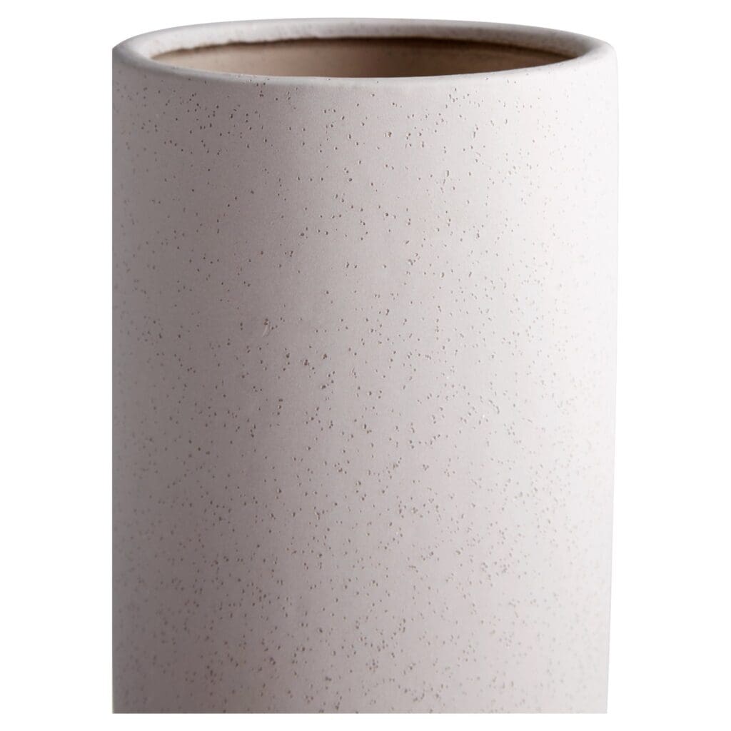 Cyan Design 11184 Clayton Vase - Small Grey Ceramic Vase for Home Decor, Wedding Centerpiece & Tabletop Display
