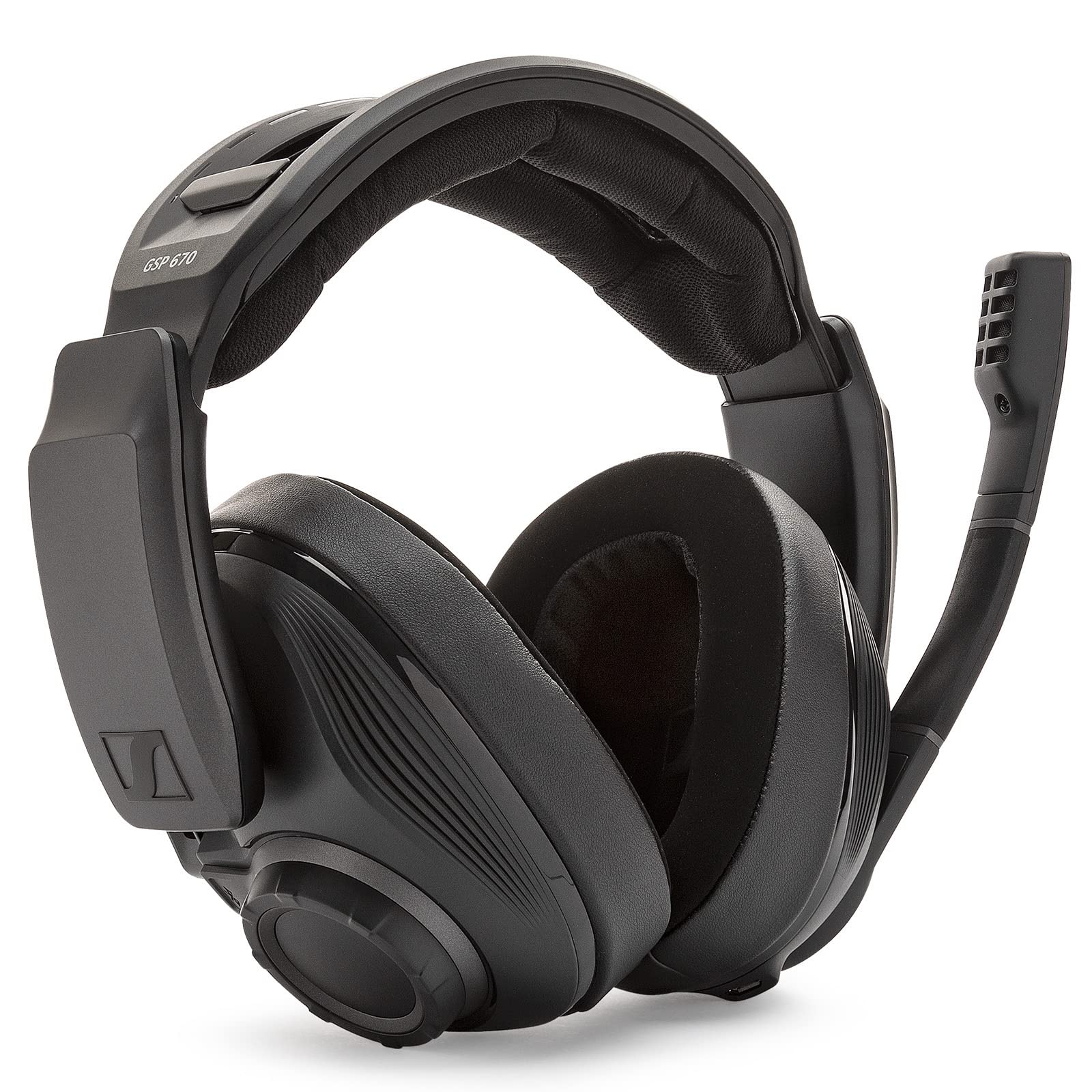 Sennheiser GSP670 Wireless Bluetooth Gaming Headset with Noise Cancellation - Premium Audio for PC, PS4, PS5 (Renewed) - Perfect for Competitive Gaming & Streaming