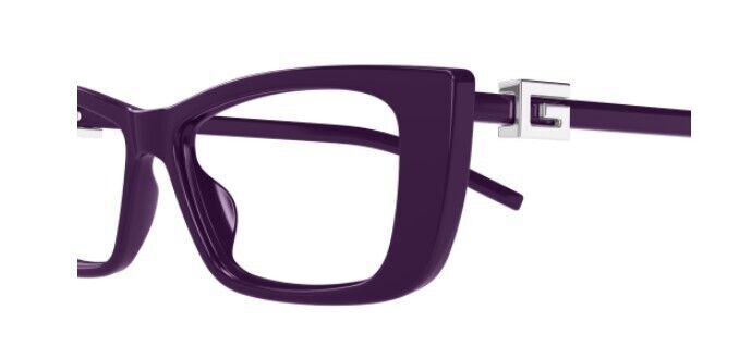 Gucci GG1682O 004 Violet Cat Eye Women's Eyeglasses - Stylish Designer Frames for Women, UV Protection, Lightweight & Comfortable - Perfect for Work, Reading & Fashion Accessories