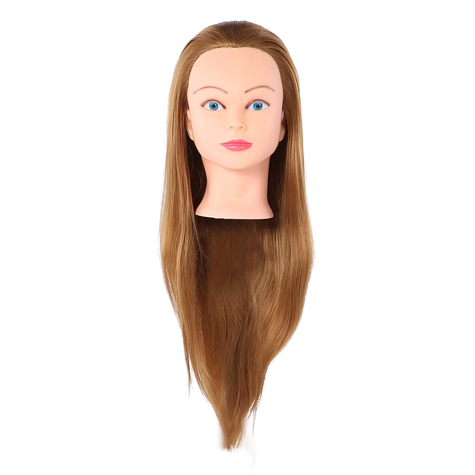 Professional Mannequin Head for Hair Styling & Makeup Practice - DIY Training Head for Hairdressers, Cosmetology Students & Salon Use - Perfect for Wig Styling, Hair Cutting & Beauty School Training