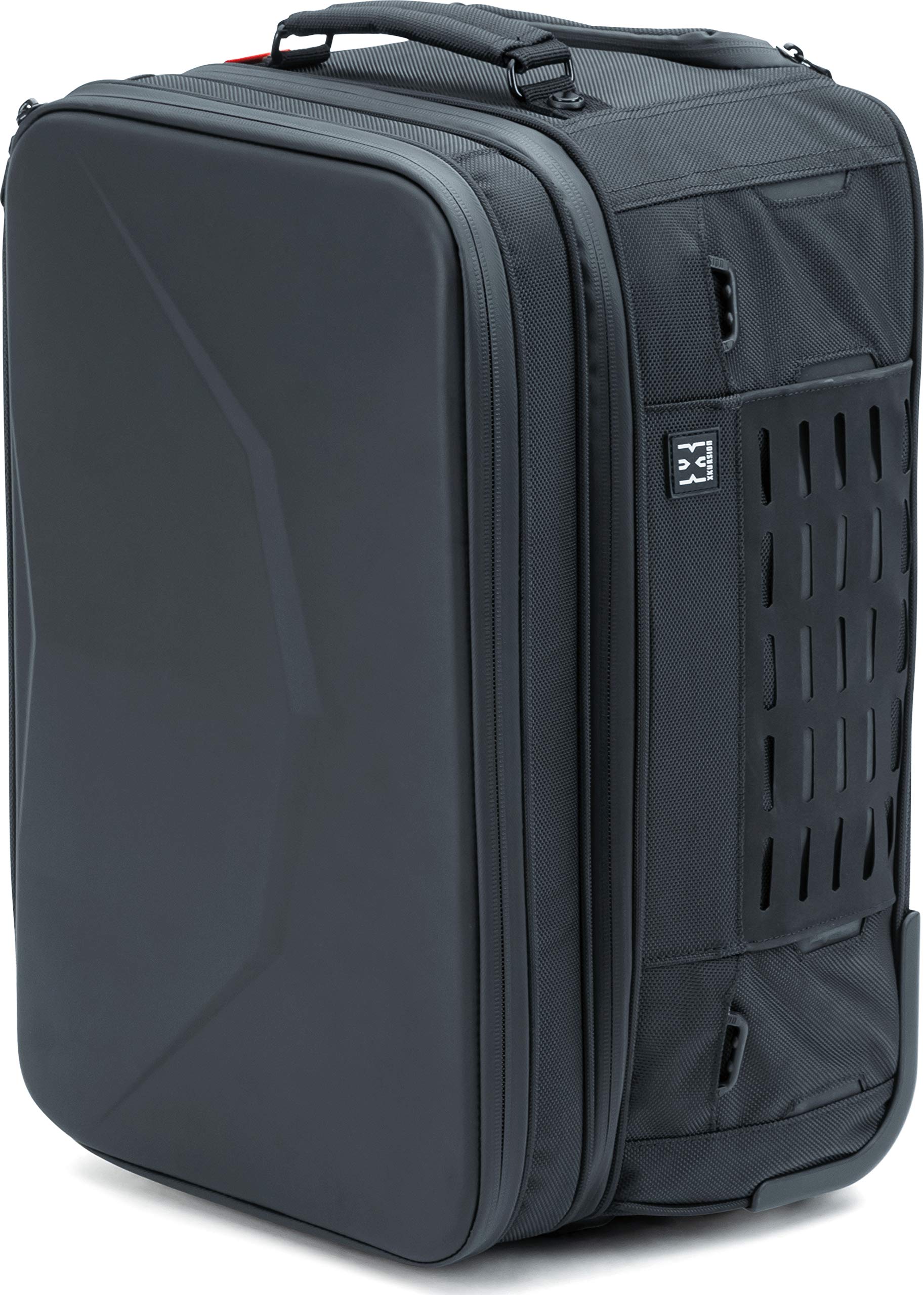 Kuryakyn 5216 XKursion XW Porter Trunk Bag - Waterproof Motorcycle Luggage for Travel & Commuting - Durable Rolling Carry On Bag for Harley, Cruiser & Touring Bikes - Black