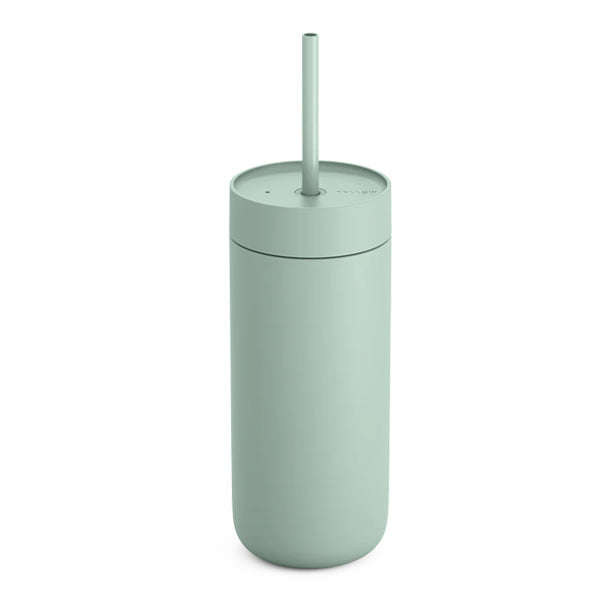 Fellow Carter Cold Mug - 16oz Vacuum Insulated Stainless Steel Tumbler with Lid, Keeps Drinks Cold for 24 Hours - Perfect for Iced Coffee, Smoothies & Outdoor Activities