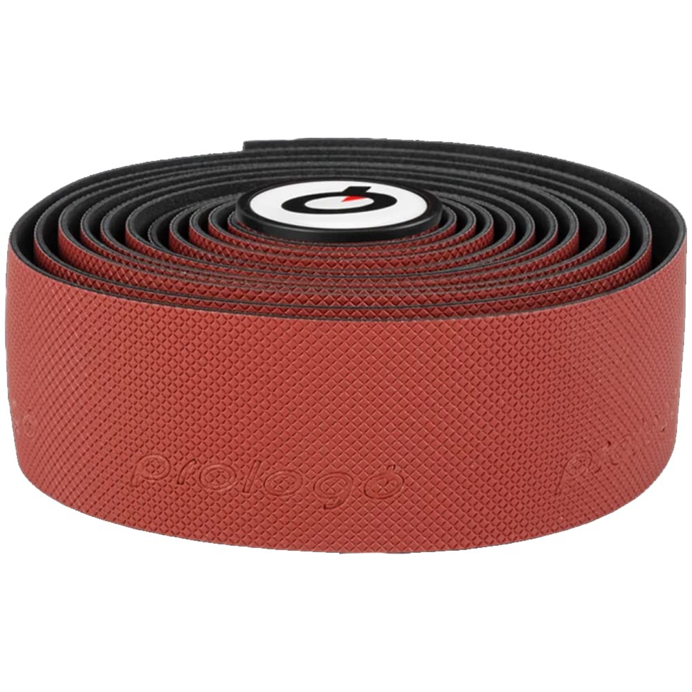 Prologo Onetouch Neutro Bike Handlebar Tape - Brick Red Cycling Grip for Road & Mountain Bikes | Comfortable Non-Slip Handlebar Wrap for Enhanced Control and Safety
