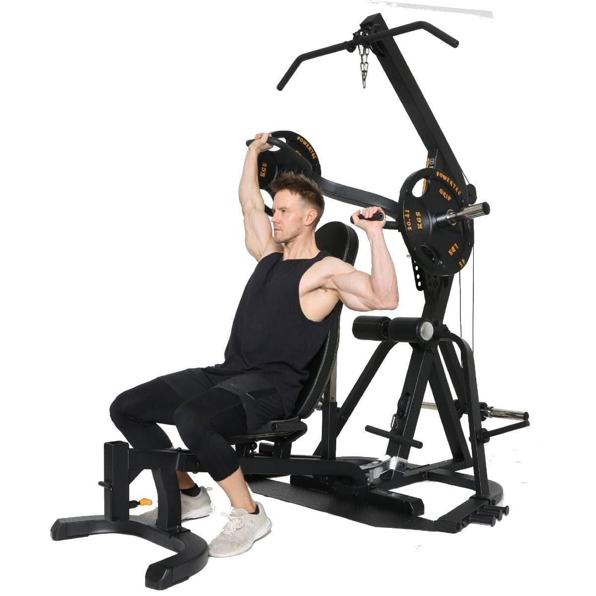 Powertec WorkBench LeverGym - Professional Home Gym Equipment for Strength Training & Full Body Workouts - Perfect for Home Gym, Garage Gym & Fitness Enthusiasts
