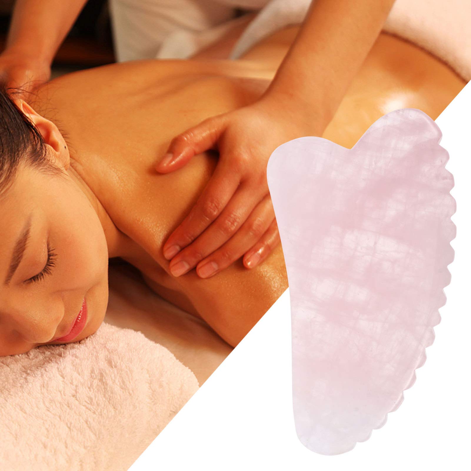 1pc Body Scraping Board - Professional Gua Sha Massage Tool for Relaxation & Pain Relief - Spa, Home Use, Muscle Recovery, Detox & Skincare - Durable Scraper Plate for Face & Body