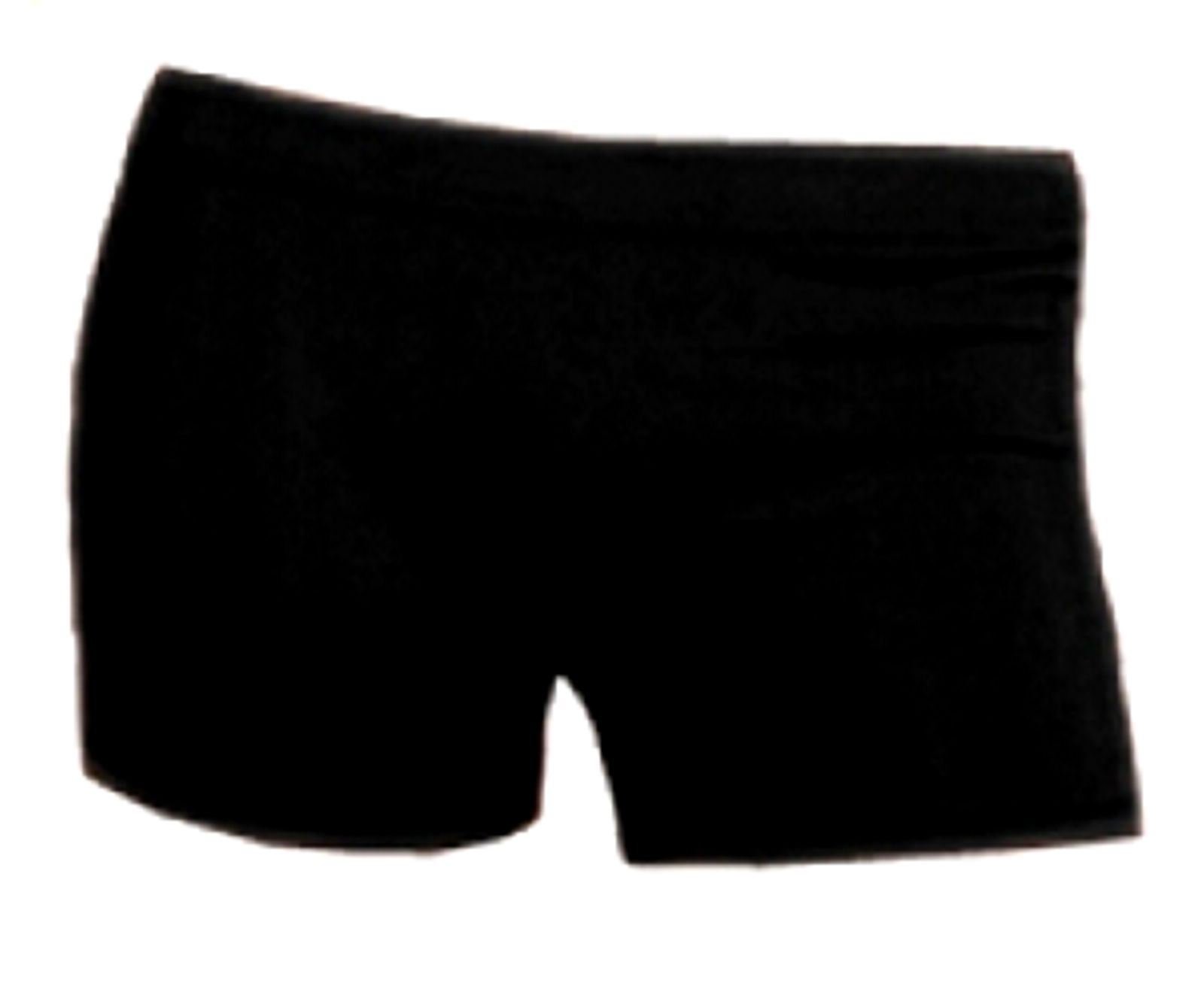 Girls Black Neon Stretch Hot Pants Shorts - Dance, Gym, Tutu Shorts for Kids Age 5-12 (11-12 Years) - Perfect for Dance Classes, Gymnastics & Casual Wear