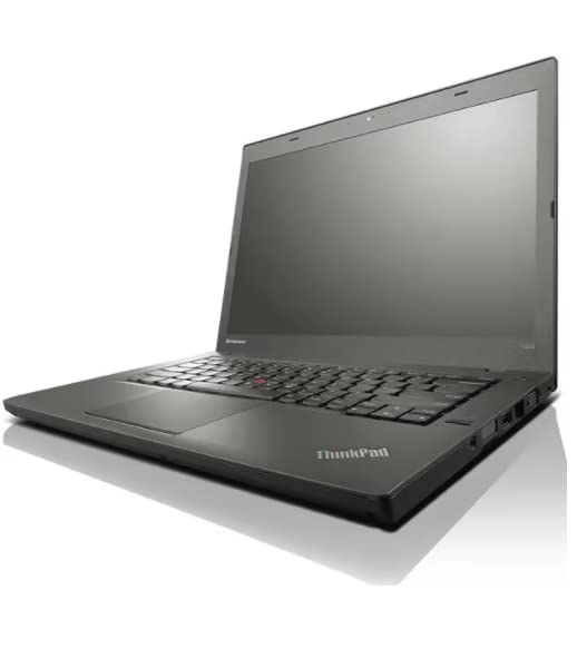Lenovo ThinkPad T440 Business Laptop - Intel Core i5-4300U 1.9GHz, 8GB RAM, 256GB SSD, Windows 10 Pro (Renewed) - Perfect for Office Work, Remote Jobs & Business Travel