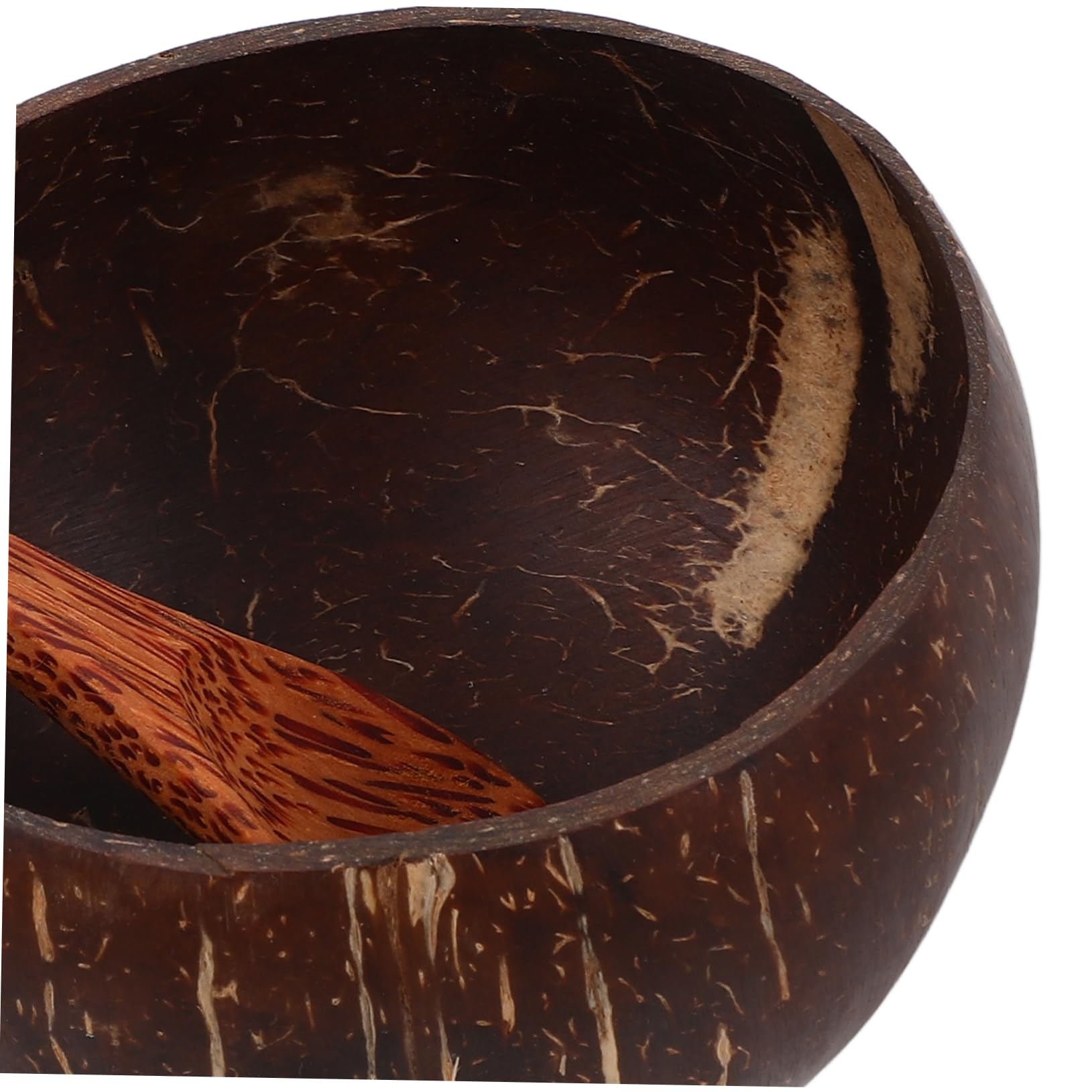 Organic Coconut Shell Mask Mixing Bowl & Spatula Set - Natural Beauty Tools for DIY Face Masks, Travel-Friendly Skincare Essentials (Perfect for Spa, Facial Treatments & On-the-Go Beauty Routine)