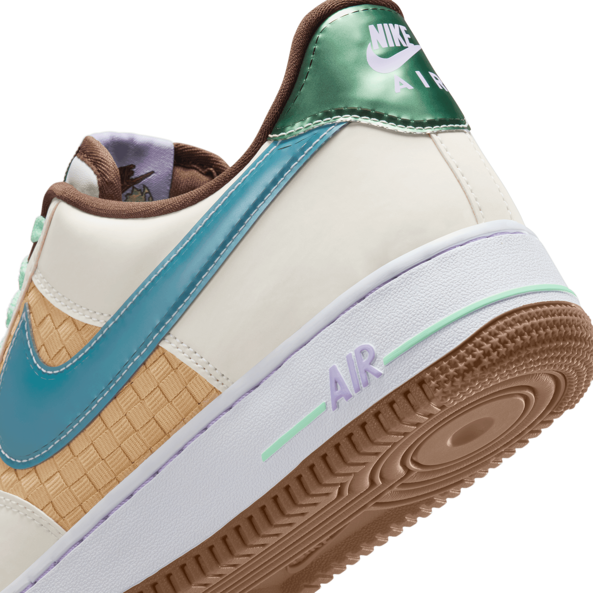 Nike Air Force 1 Retro QS Easter Basket Sneakers - Limited Edition Basketball Shoes for Men & Women - Perfect for Easter Gifts, Streetwear Fashion, and Casual Wear