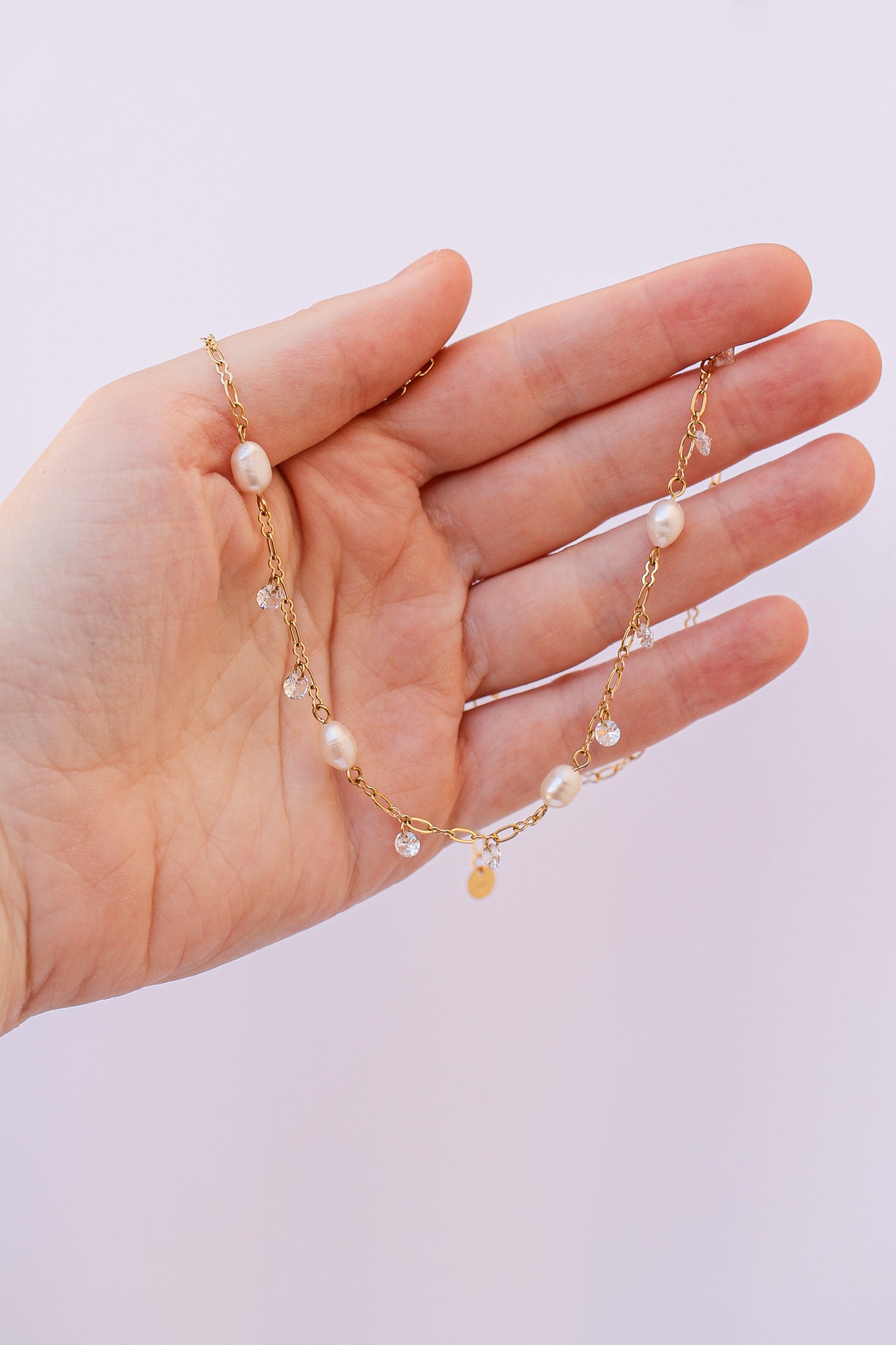 Andrielle Gold Necklace for Women - Elegant Layering Pendant Jewelry for Everyday Wear & Special Occasions