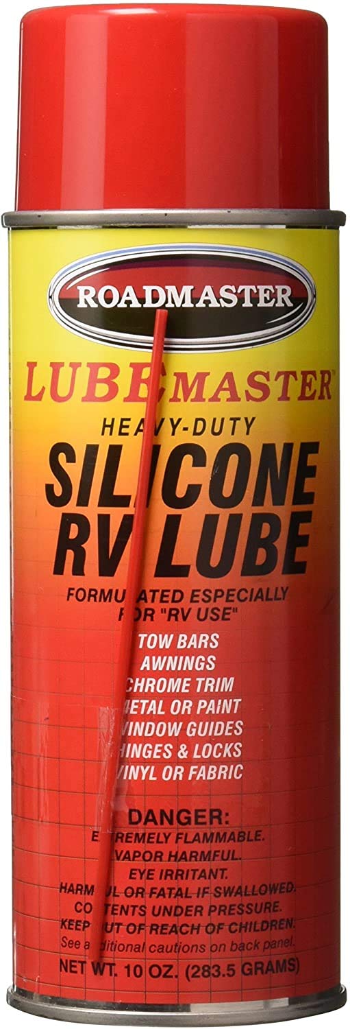 Roadmaster 747 LubeMaster Silicone Spray - 10 Pack - Multi-Purpose Lubricant for Automotive, Industrial & Home Use - Protects Metal, Plastic & Rubber - Ideal for Hinges, Tools, Bike Chains & More