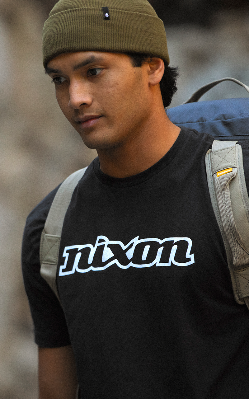 OG Script Eco Repreve® T-Shirt - Black & White | Sustainable Recycled Fabric | Casual Wear & Outdoor Activities