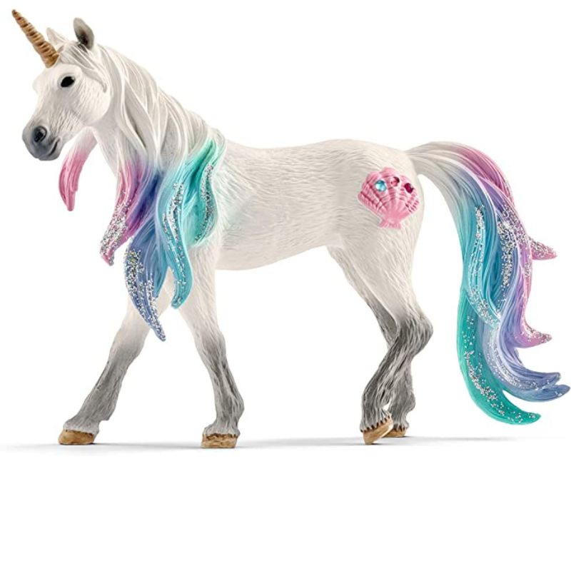 Magical Sea Unicorn Plush Toy for Kids - Soft & Cuddly Stuffed Animal for Bedtime, Playtime & Gift Giving