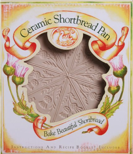 Premium Brown Bag Thistle Shortbread Cookie Baking Pan - Perfect for Scottish Shortbread, Holiday Cookies & Tea Time Treats