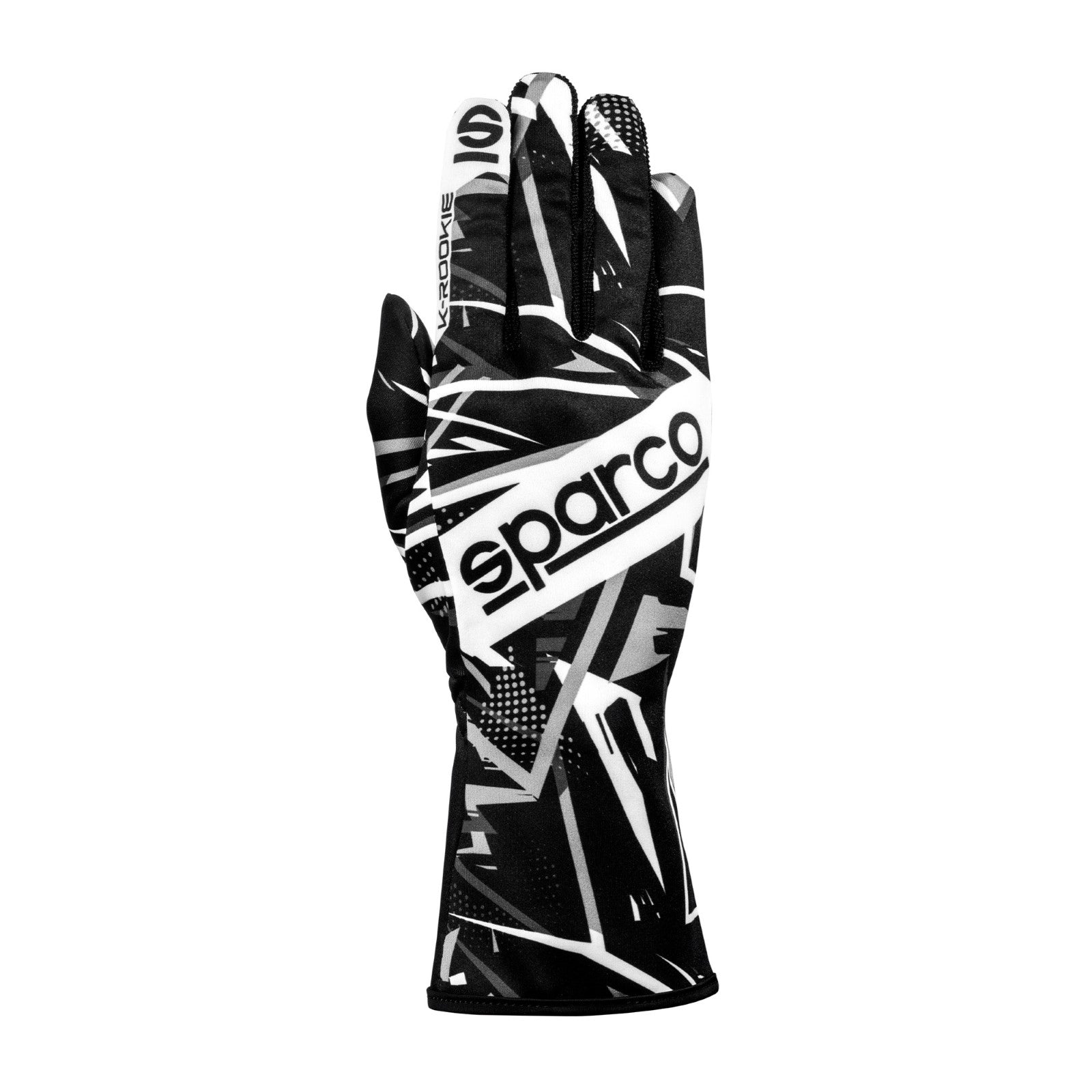 SPARCO K ROOKIE (2025) Racing Gloves - Professional Motorsport Gloves for Karting, Drifting & Track Racing - Durable & Comfortable Driving Gloves for Racing Enthusiasts