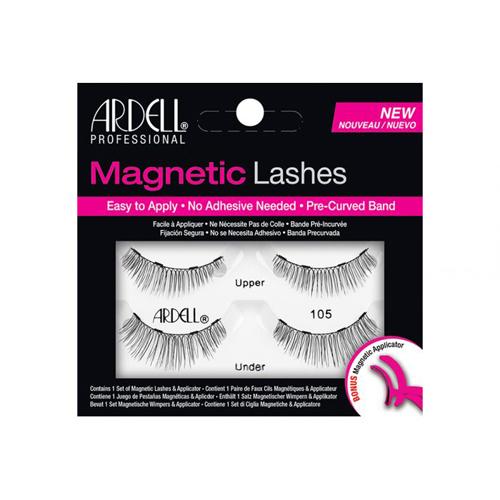 Ardell Magnetic Lash Accent 105 - False Eyelashes for Natural Look | Easy Magnetic Eyeliner Application | Perfect for Everyday Wear & Special Occasions