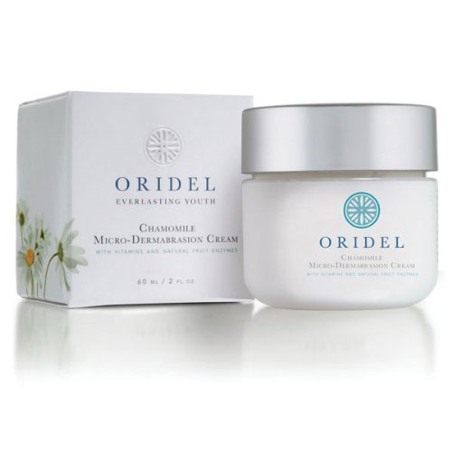 Oridel® Chamomile Paraben-Free Microdermabrasion Cream - Gentle Exfoliating Facial Scrub with Vitamins & Fruit Enzymes for Smooth, Glowing Skin | Perfect for Daily Skincare Routine & Anti-Aging Treatment