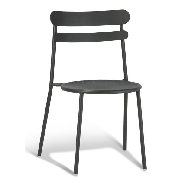 MS Hospitality Ayr Side Chair - Modern Dining Chair for Restaurants, Cafes & Home - Comfortable & Stylish Seating Solution for Indoor & Outdoor Use