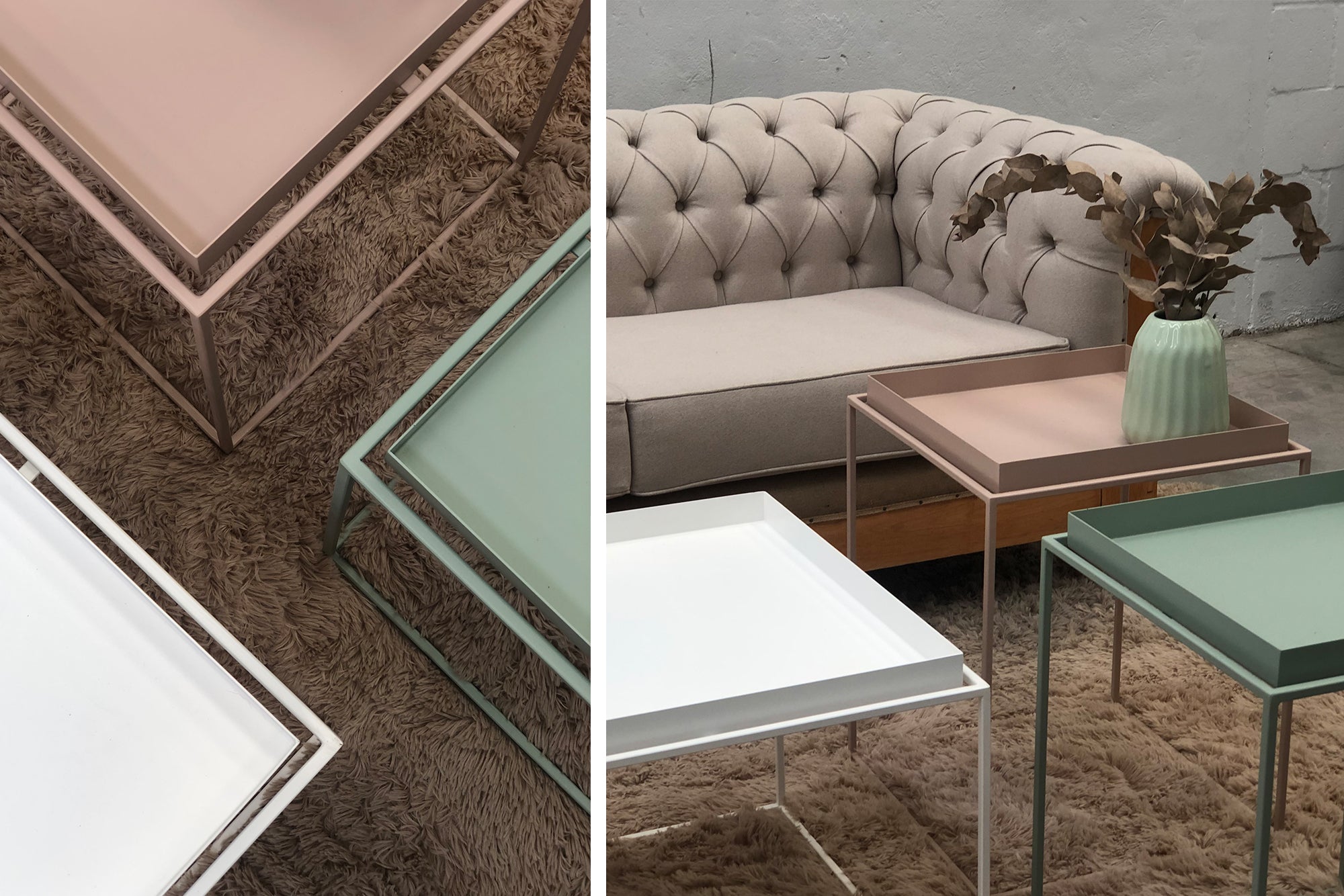 Modern Coffee Table Tray - Stylish and Durable Centerpiece for Living Room, Perfect for Organizing Remote Controls, Magazines, and Decor | Home & Office Use