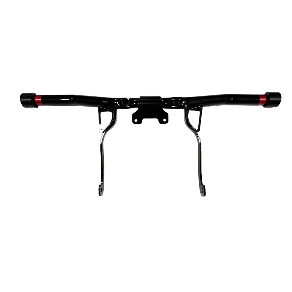 Harley-Davidson Touring Engine Guard for Street Glide Road Glide Road King Electra Ultra Models (2014-2023) - Red & Black Crash Bar - Perfect for Highway Cruising and Bike Protection