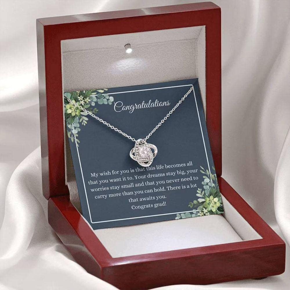 Best Friend Necklace - Graduation Gift for Her, Motivational Jewelry with Inspirational Message Card - Class of 2022 Senior Present - Premium Gift Box (Perfect for Graduation Parties, Friendship Day & Special Occasions)