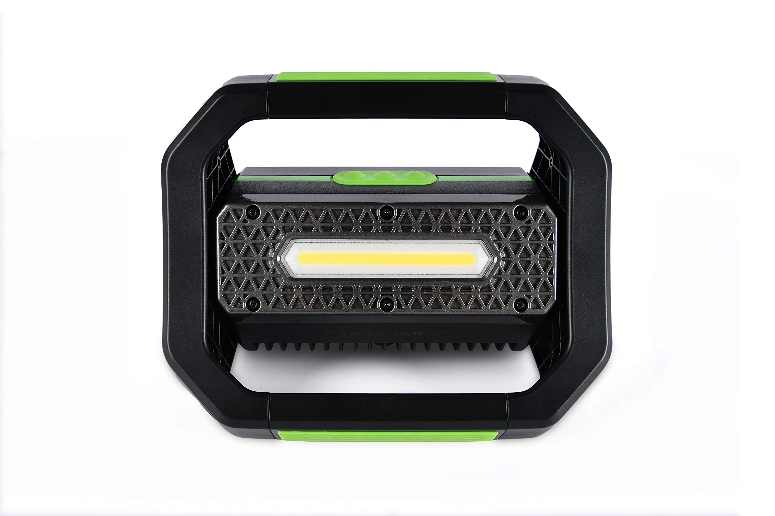 Mychanic Roll Cage Job Site Light - Bright LED Worksite Light for Construction, Auto Repair & Emergency Use - Durable Portable Work Light for Mechanics, Electricians & DIY Projects