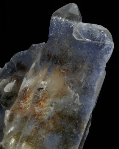 Raw Dumortierite in Quartz Crystal - Natural Metaphysical Stone, Healing Mineral Specimen for Home Decor & Spiritual Use | Collectible Raw Rocks & Minerals for Meditation, Energy Work & Crystal Healing