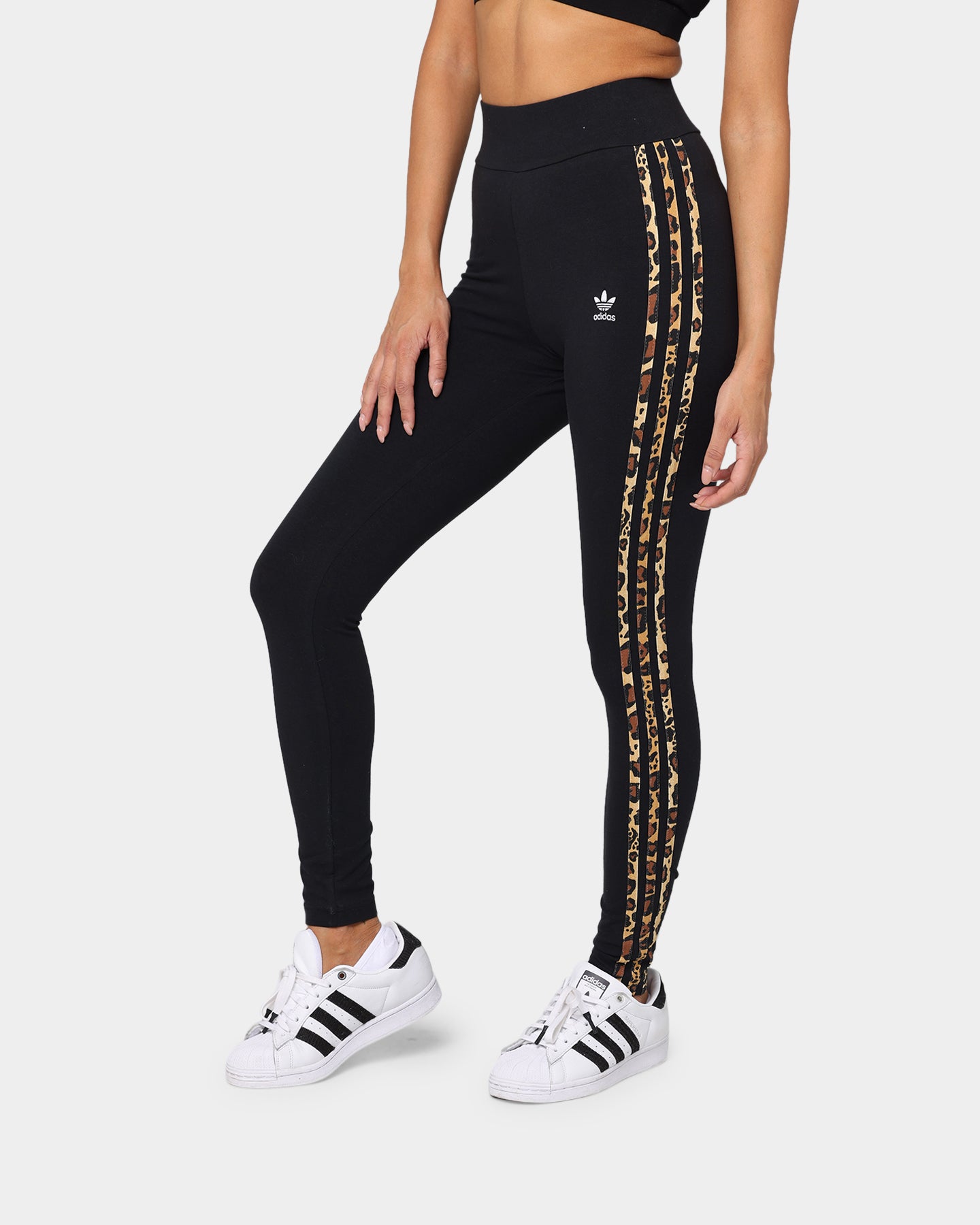 Adidas Women's Running Tights - Black High-Waisted Yoga Pants for Workout & Gym - Stretchy Comfortable Leggings for Fitness, Jogging & Lounge Wear